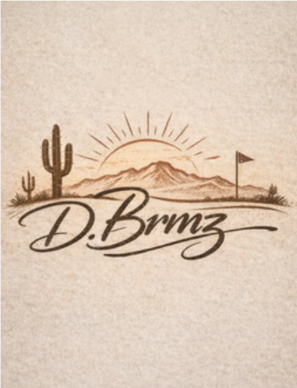 DSRT BRMZ Signature hats, shirts, and accessories